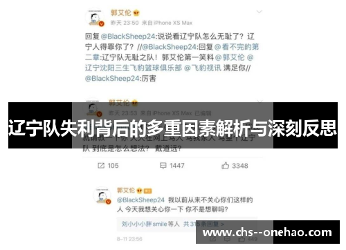 辽宁队失利背后的多重因素解析与深刻反思